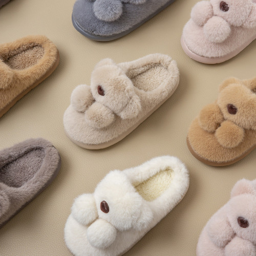 棉拖鞋女冬天室內居家保暖加絨情侶家用防滑厚底毛毛拖鞋男秋冬季 棉拖鞋女冬天室內居家保暖加絨情侶家用防滑厚底毛毛拖鞋男秋冬季