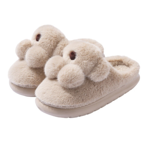 棉拖鞋女冬天室內居家保暖加絨情侶家用防滑厚底毛毛拖鞋男秋冬季 棉拖鞋女冬天室內居家保暖加絨情侶家用防滑厚底毛毛拖鞋男秋冬季