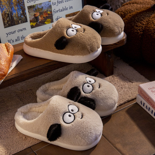 棉拖鞋女秋冬季2024新款室內家居厚底保暖可愛情侶家用毛毛拖鞋男 棉拖鞋女秋冬季2024新款室內家居厚底保暖可愛情侶家用毛毛拖鞋男