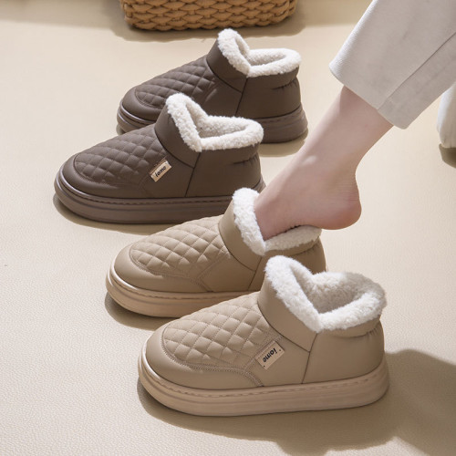 全包跟棉拖鞋女士冬季外穿2024新款家居室內加絨加厚防水棉鞋男款 全包跟棉拖鞋女士冬季外穿2024新款家居室內加絨加厚防水棉鞋男款