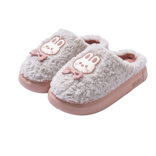 厚底毛毛絨棉拖鞋女秋冬季室內家居保暖2024新款情侶棉拖男士冬天 厚底毛毛絨棉拖鞋女秋冬季室內家居保暖2024新款情侶棉拖男士冬天