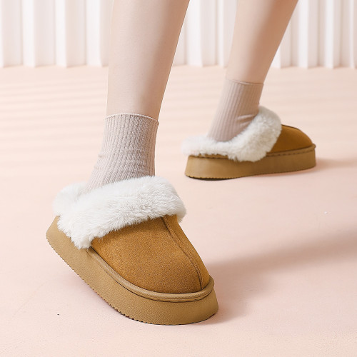 棉拖鞋女冬季厚底外穿室內家用保暖情侶防水包頭棉拖男士冬天 棉拖鞋女冬季厚底外穿室內家用保暖情侶防水包頭棉拖男士冬天