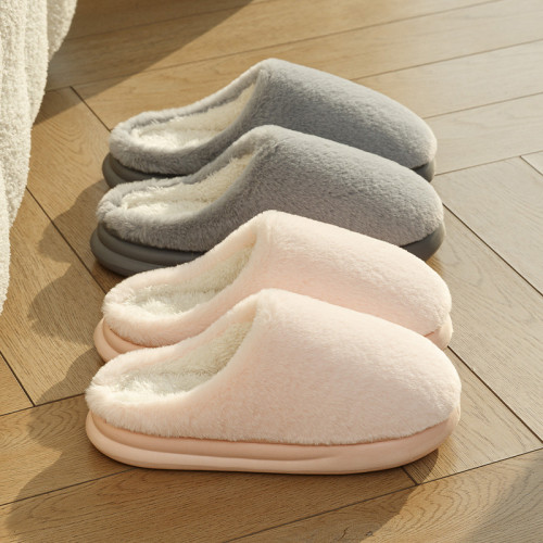 棉拖鞋女士冬季新款室內家居EVA厚底防滑情侶保暖家用加絨棉拖男 棉拖鞋女士冬季新款室內家居EVA厚底防滑情侶保暖家用加絨棉拖男