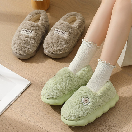 棉拖鞋女款秋冬季2024新款爆款居家室內防滑軟底月子毛毛加絨棉拖 棉拖鞋女款秋冬季2024新款爆款居家室內防滑軟底月子毛毛加絨棉拖