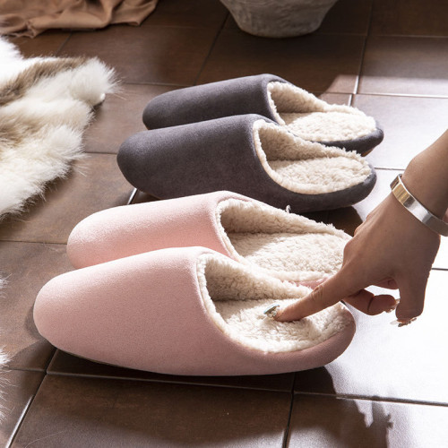 日式靜音拖鞋女款秋冬季軟底無聲木地板防滑防臭家用待客棉拖鞋男 日式靜音拖鞋女款秋冬季軟底無聲木地板防滑防臭家用待客棉拖鞋男