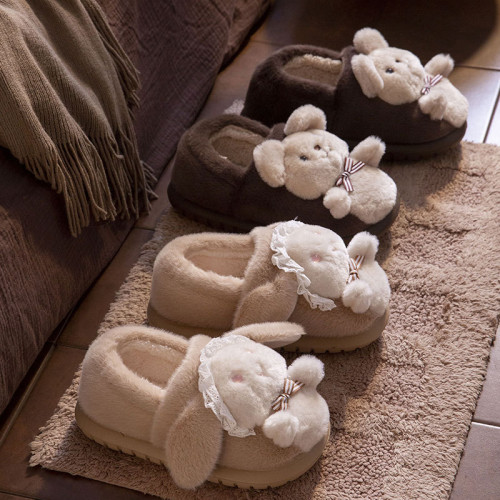 棉拖鞋女款冬季包跟保暖可愛厚底ins少女心洛麗塔情侶外穿棉鞋男 棉拖鞋女款冬季包跟保暖可愛厚底ins少女心洛麗塔情侶外穿棉鞋男
