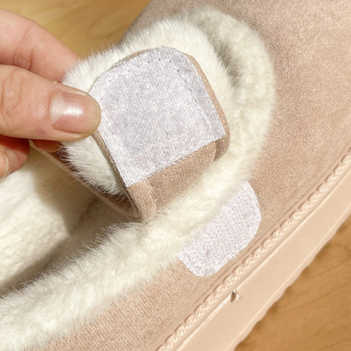 可愛貓爪魔術貼棉鞋女冬季加絨厚底單鞋ins少女心保暖圓頭豆豆鞋 可愛貓爪魔術貼棉鞋女冬季加絨厚底單鞋ins少女心保暖圓頭豆豆鞋