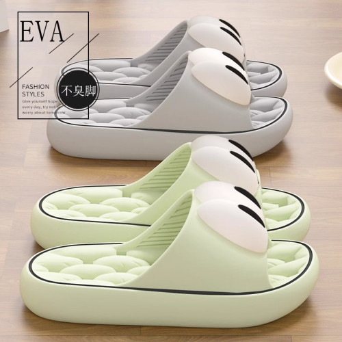 拖鞋女夏季外穿2024新款室內家居可愛厚底防滑eva防臭家用涼拖男