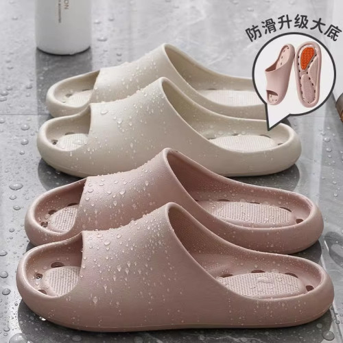 漏水防滑拖鞋男士室內家居2024新款家用浴室洗澡情侶涼拖鞋女夏季