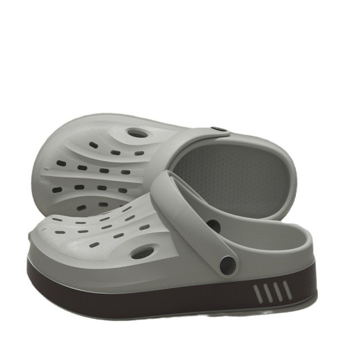 男女同款洞洞鞋夏季外穿2024新款運動厚底耐磨防臭防滑包頭涼拖鞋 男女同款洞洞鞋夏季外穿2024新款運動厚底耐磨防臭防滑包頭涼拖鞋