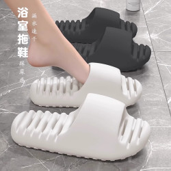 浴室拖鞋女夏季2024新款室內家居衛生間洗澡防滑防臭eva涼拖男士