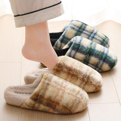 棉拖鞋女秋冬季家居居家用室內加絨保暖軟底防滑情侶棉鞋男毛拖鞋