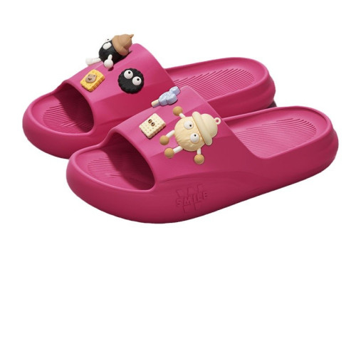 厚底拖鞋女2024新款夏季外穿家居室內防滑防臭踩屎感eva涼拖鞋男