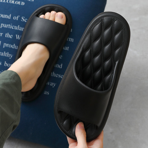 夏季拖鞋男沙灘厚底防滑浴室涼拖洗澡居家室內沖涼eva拖鞋女夏天