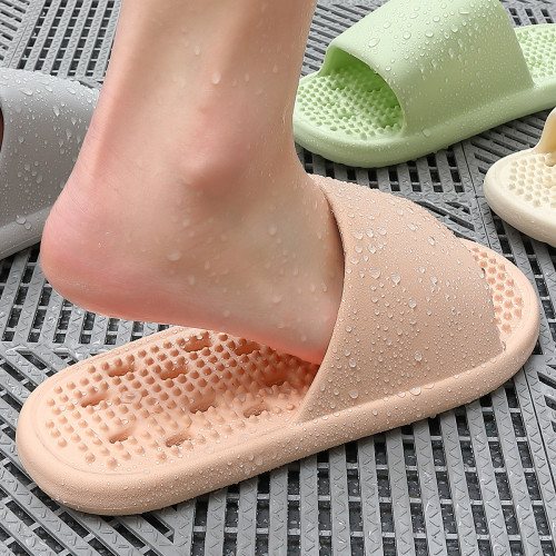 浴室拖鞋男款四季室內家居專用洗澡防滑漏水速乾厚底按摩eva