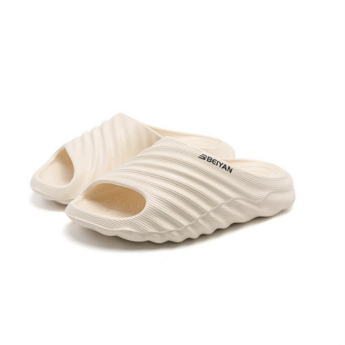 2025新款個性時尚簡約椰子一字拖鞋男外穿運動涼拖鞋