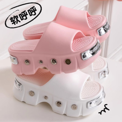 厚底拖鞋女士夏季外穿2025新款網紅小個子增高防滑防臭涼拖鞋女款 厚底拖鞋女士夏季外穿2025新款網紅小個子增高防滑防臭涼拖鞋女款