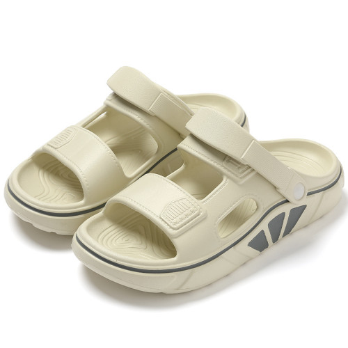 涼鞋男士夏季外穿2025新款青年機能戶外運動防滑兩用沙灘涼拖男款