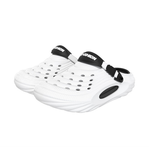 夏季時尚漣漪EVA洞洞鞋鞋墊可拆卸百搭厚底男士居家外穿運動拖鞋 夏季時尚漣漪EVA洞洞鞋鞋墊可拆卸百搭厚底男士居家外穿運動拖鞋