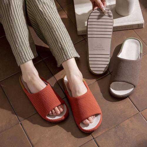 日式厚底亞麻拖鞋男四季居家吸汗防滑靜音情侶春夏秋棉麻布拖鞋女 日式厚底亞麻拖鞋男四季居家吸汗防滑靜音情侶春夏秋棉麻布拖鞋女