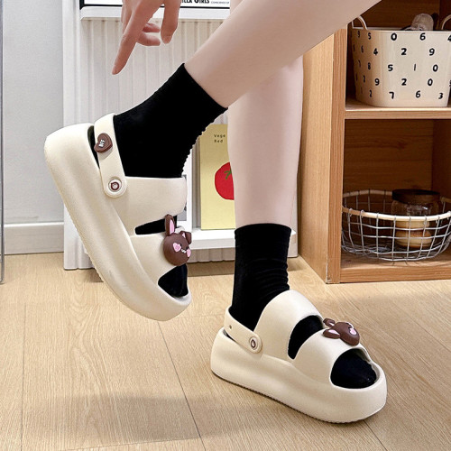 2025新款時尚卡通eva高跟厚底沙灘涼鞋女軟底踩屎感涼拖可愛拖鞋 2025新款時尚卡通eva高跟厚底沙灘涼鞋女軟底踩屎感涼拖可愛拖鞋