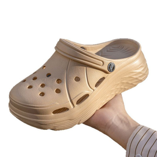 洞洞鞋女士厚底拖鞋女增高鞋eva外穿涉水沙灘鞋涼鞋歐美可外穿 洞洞鞋女士厚底拖鞋女增高鞋eva外穿涉水沙灘鞋涼鞋歐美可外穿