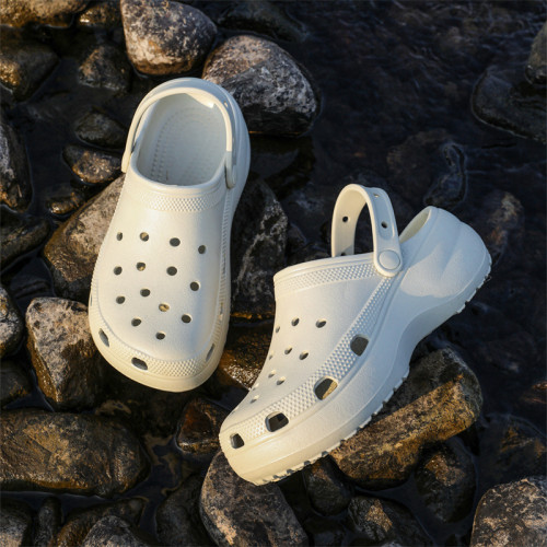 雲朵洞洞鞋女士夏季外穿EVA拖鞋 增高厚底防臭沙灘耐磨透氣包頭拖 雲朵洞洞鞋女士夏季外穿EVA拖鞋 增高厚底防臭沙灘耐磨透氣包頭拖