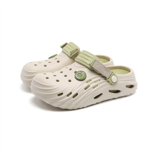 2025新款潮流洞洞鞋女夏季雙色鏤空透氣室內外防滑沙灘鞋男情侶 2025新款潮流洞洞鞋女夏季雙色鏤空透氣室內外防滑沙灘鞋男情侶