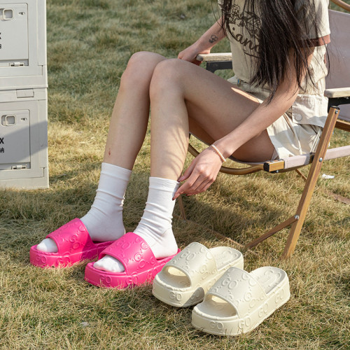 厚底拖鞋女士2025新款夏季家居浴室防滑EVA外穿增高踩屎感涼拖鞋