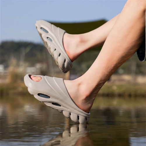 踩屎感厚底EVA男士拖鞋 網紅爆款運動軟底防臭防滑耐磨情侶一字拖 踩屎感厚底EVA男士拖鞋 網紅爆款運動軟底防臭防滑耐磨情侶一字拖