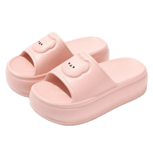 6.0CM厚底涼拖鞋女夏季新款外穿韓版ins松糕鞋小個子增高海邊拖鞋