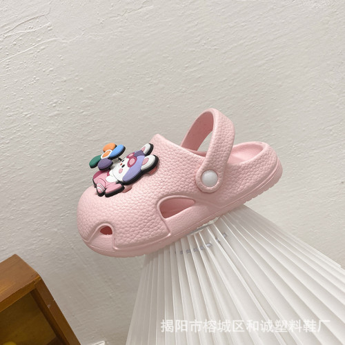 兒童洞洞鞋中小童寶寶涼拖鞋沙灘鞋兒童洞洞鞋涼鞋男童女童拖鞋夏