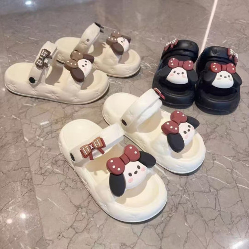 2025新款卡通可愛涼拖鞋女款防滑戶外穿涼鞋厚底EVA