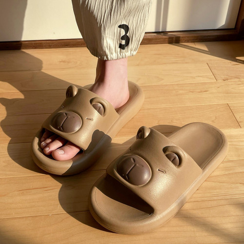 兒童拖鞋夏季男童室內防滑家居洗澡男孩大童可愛軟底親子涼拖女童