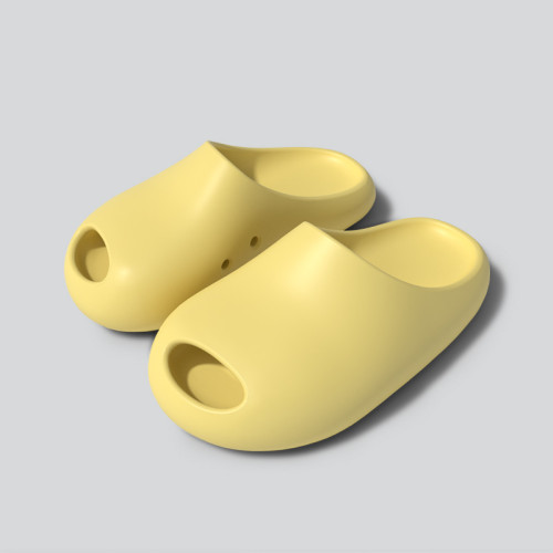 芒果簡約拖鞋女夏季2024新款室內家居家軟底一字拖eva涼拖鞋女士