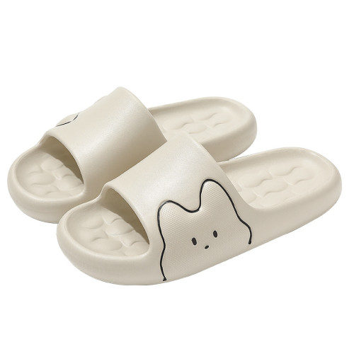eva拖鞋女新款踩屎感卡通小貓室內家居軟底按摩家用涼拖鞋男
