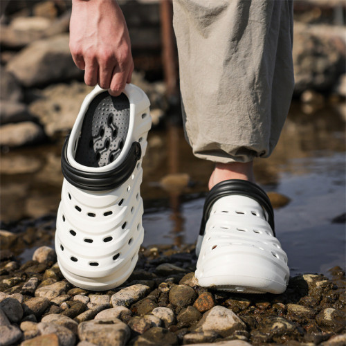 2025新款厚底時尚青年透氣沙灘洞洞鞋男eva休閒鞋 2025新款厚底時尚青年透氣沙灘洞洞鞋男eva休閒鞋