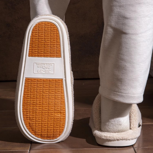 日式靜音地板棉拖鞋男士秋冬季新款居家防滑軟底情侶包頭棉拖鞋女 日式靜音地板棉拖鞋男士秋冬季新款居家防滑軟底情侶包頭棉拖鞋女