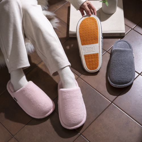 日式靜音地板棉拖鞋男士秋冬季新款居家防滑軟底情侶包頭棉拖鞋女 日式靜音地板棉拖鞋男士秋冬季新款居家防滑軟底情侶包頭棉拖鞋女