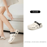 2026新款夏季洞洞鞋男EVA軟底踩屎感戶外外穿防滑輕便包頭拖