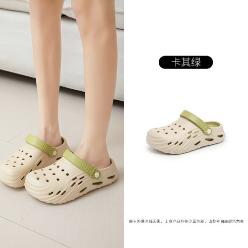 2025新款夏季洞洞鞋男EVA軟底踩屎感戶外外穿防滑輕便包頭拖 2025新款夏季洞洞鞋男EVA軟底踩屎感戶外外穿防滑輕便包頭拖