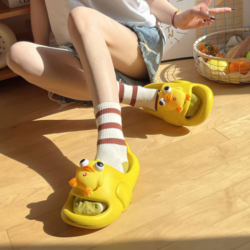 可愛卡通兒童涼拖鞋男孩夏季外穿軟底網紅爆款情侶家居防滑拖鞋女