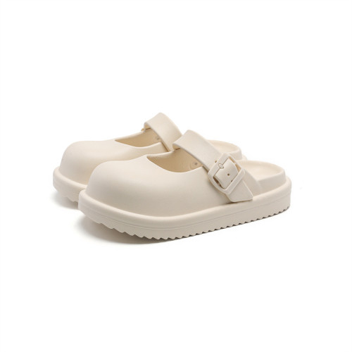 包頭半拖鞋女夏季外穿2025年新款半托單鞋女英倫風鞋拖女 包頭半拖鞋女夏季外穿2025年新款半托單鞋女英倫風鞋拖女