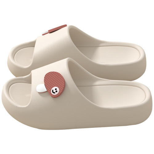 踩屎感涼拖鞋女夏季室內家居家用2025新款厚底防滑情侶拖鞋男外穿