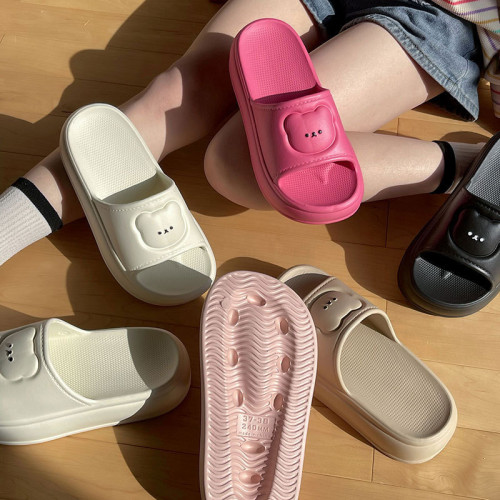 6.0CM厚底涼拖鞋女夏季新款外穿韓版ins松糕鞋小個子增高海邊拖鞋