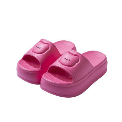 6.0CM厚底涼拖鞋女夏季新款外穿韓版ins松糕鞋小個子增高海邊拖鞋