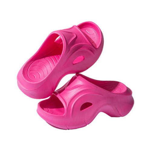 增高跟拖鞋女夏季外穿2025新款時尚一字拖松糕厚底涼拖防滑沙灘鞋