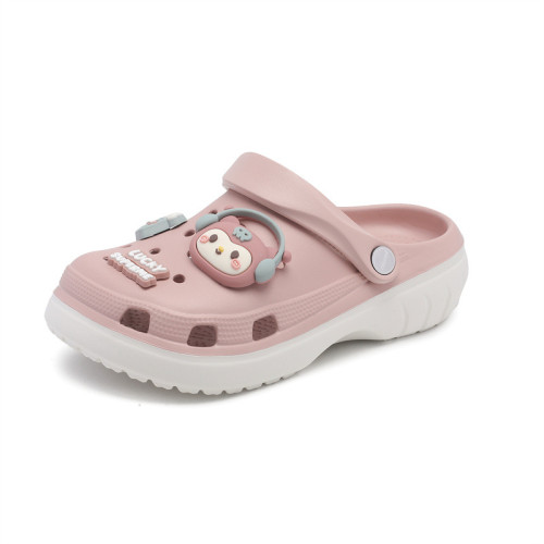 2025男女新款踩屎感夏季洞洞鞋外穿學生防滑軟底學生包頭涼拖鞋 2025男女新款踩屎感夏季洞洞鞋外穿學生防滑軟底學生包頭涼拖鞋