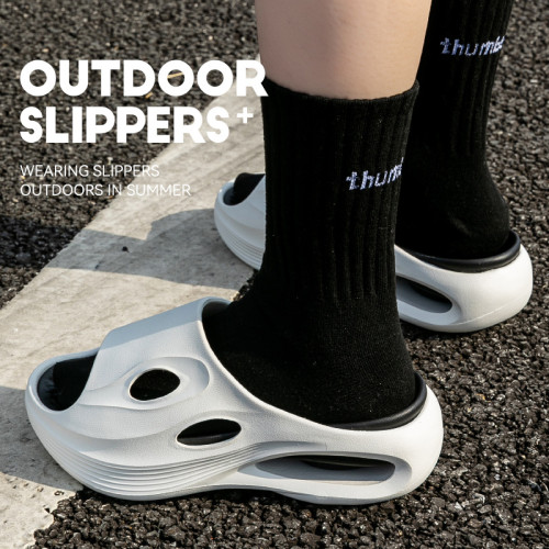 踩屎感拖鞋女士夏季外穿2025新款室內家居厚底防滑防臭涼拖鞋女