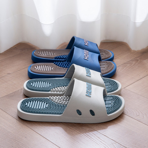 按摩拖鞋男士夏季2025新款家居室內防滑浴室洗澡足底穴位涼拖鞋男 按摩拖鞋男士夏季2025新款家居室內防滑浴室洗澡足底穴位涼拖鞋男